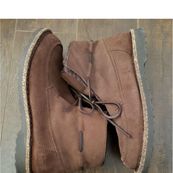BIRKENSTOCK NWOT Bakki Suede Shoes Ankle Boots Women's Warm Sherling 36 5.5 - Picture 7 of 10